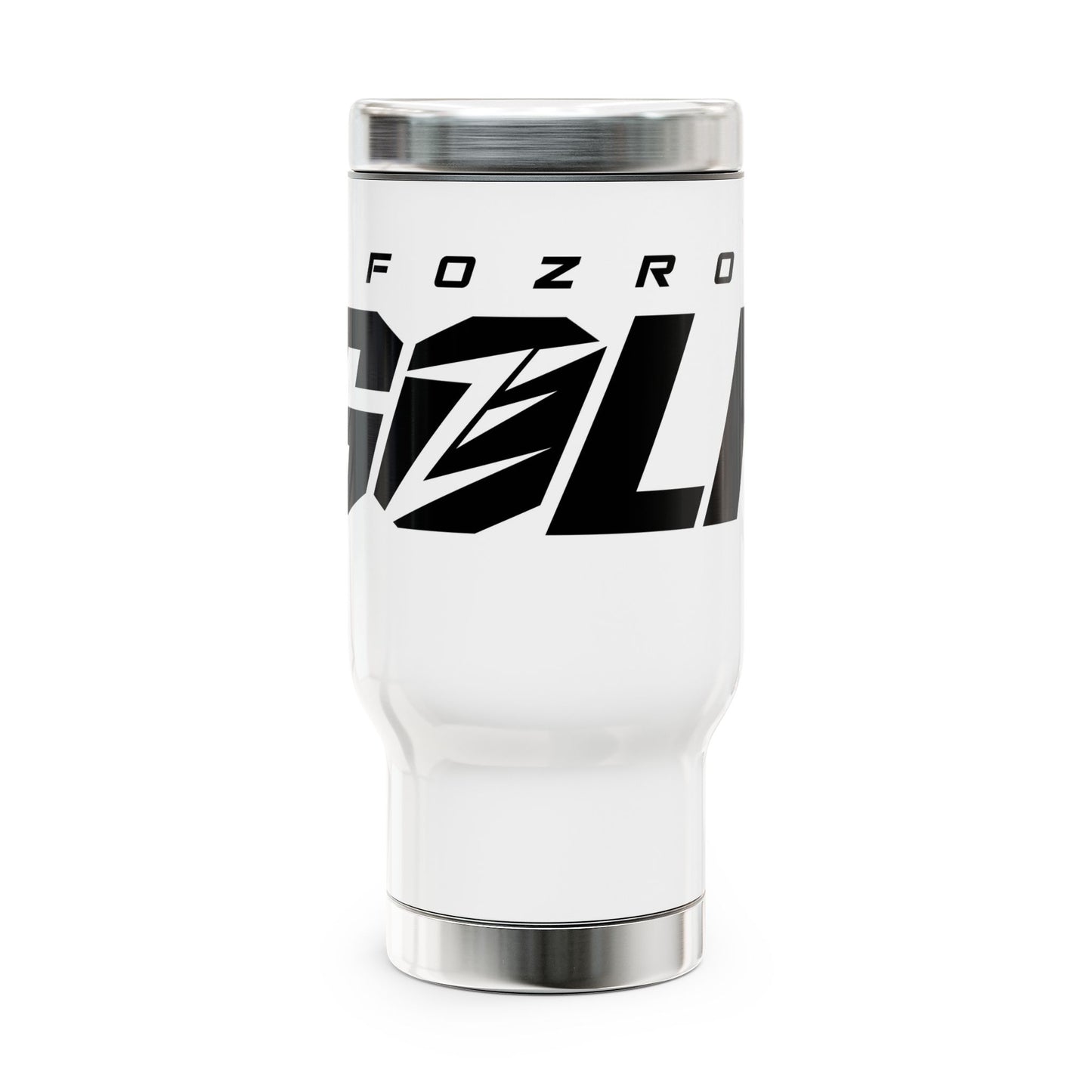 Golf Logo Custom Stainless Steel Travel Mug - 14oz Insulated Coffee Cup with Handle - Perfect for On-the-Go Coffee Lovers